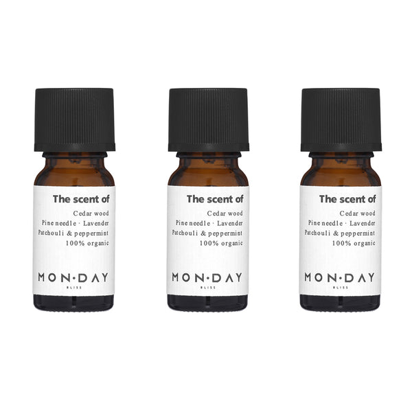 25% discount when buying 3 MonDay essential oils