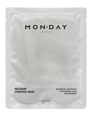 Recovery hydrogel mask